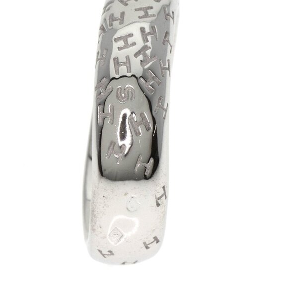 HERMES 18k White Gold Ring #50 - Picture 9 of 10